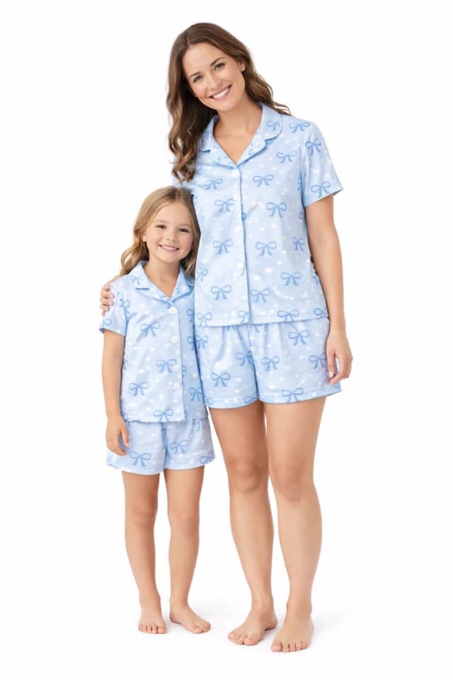 Pijama Filha Azul
