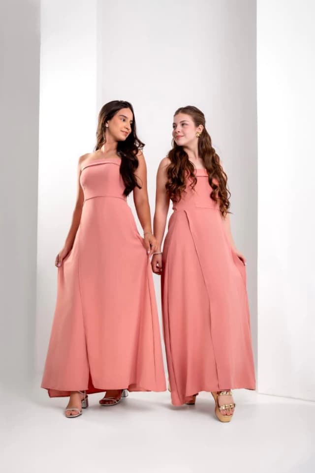 Vestido Aura Rosê