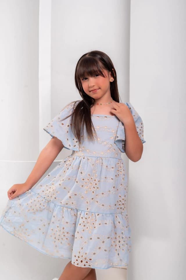 Vestido Azul Céu