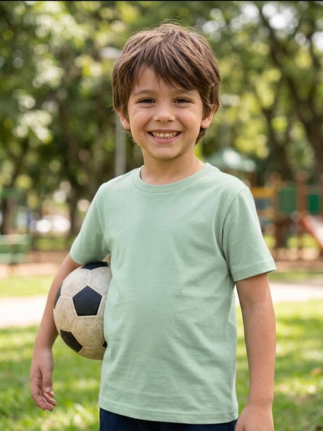 Camisa Básica Verde