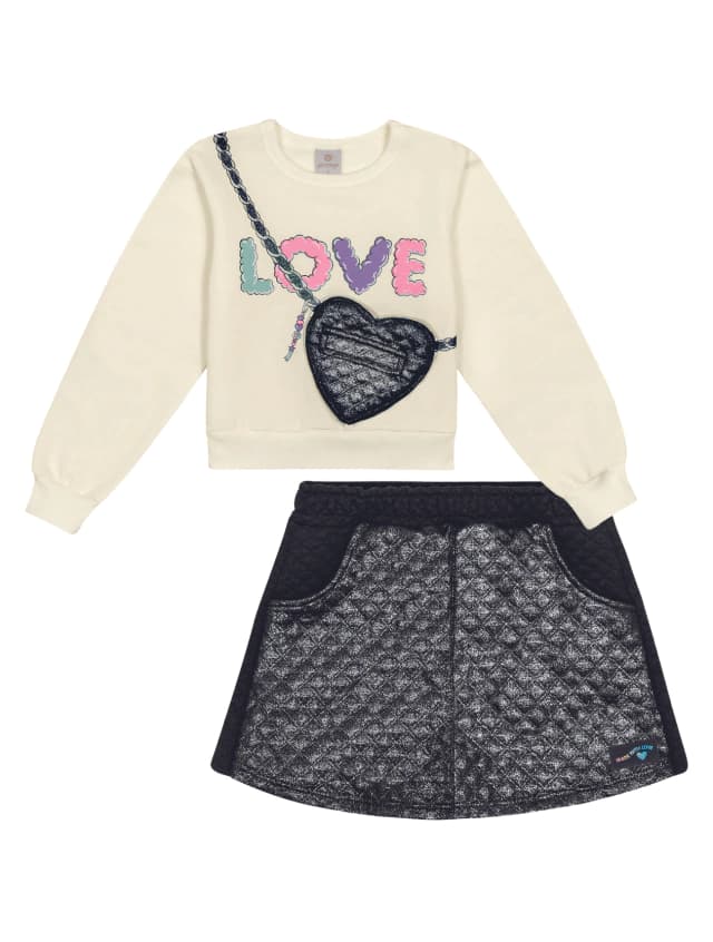 Conjunto moletom Love