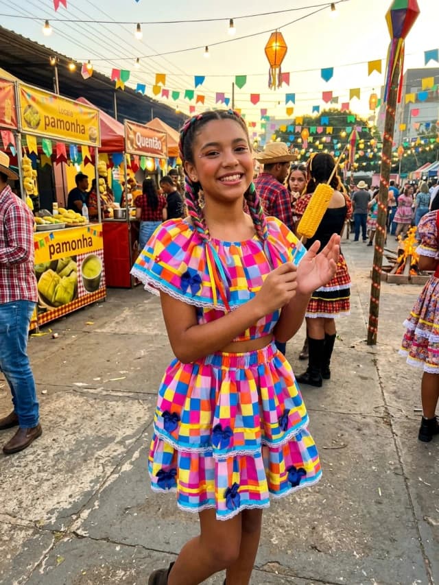 Conjunto Junino Maria