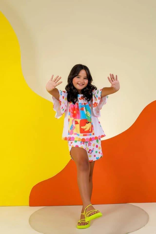 Conjunto Bata Arara