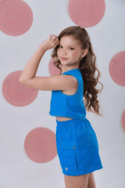 Conjunto Flair Azul