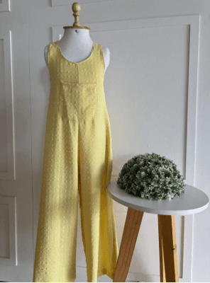 Macacão Pipok Amarelo