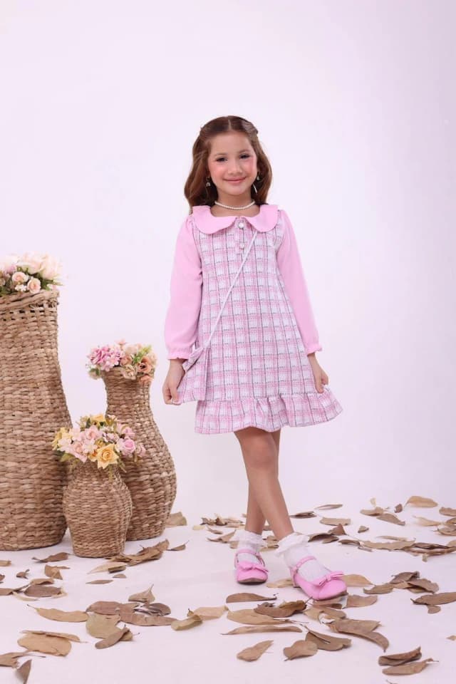 Vestido Helena Rosa