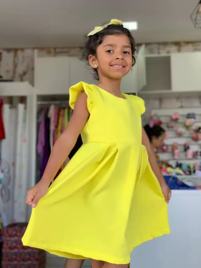 Vestido Amarelo