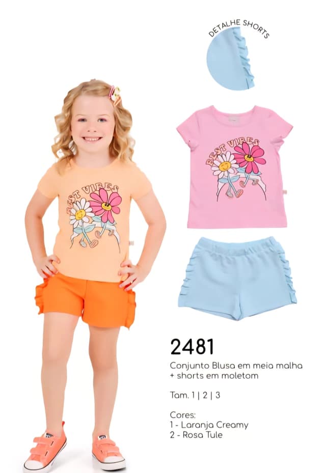 Conjunto Vibes Rosa