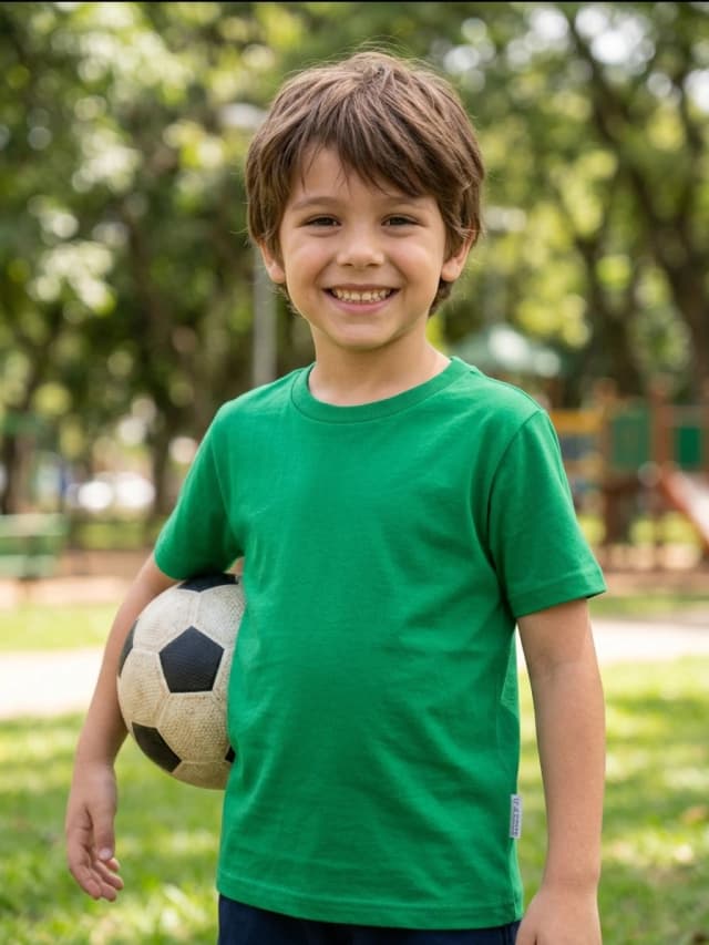 Camisa Básica Verde Escuro