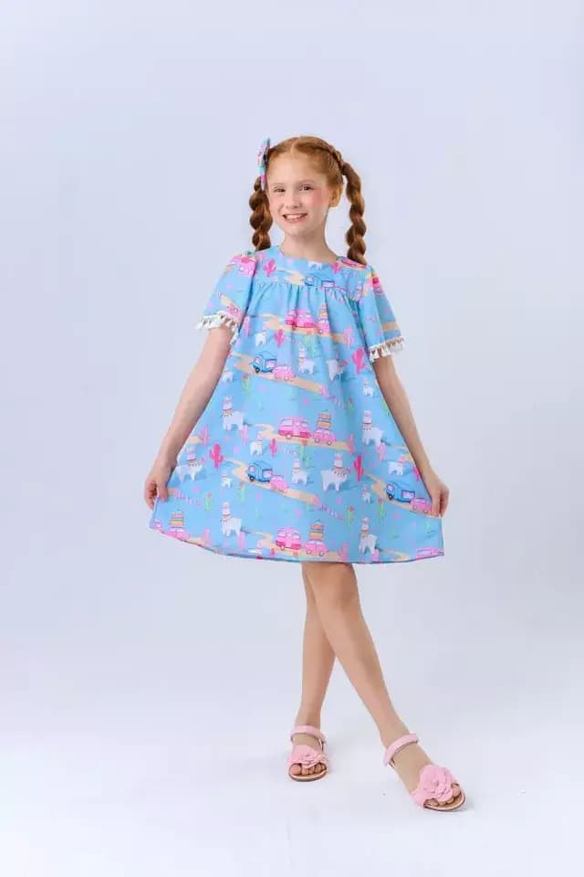 Vestido Lhama